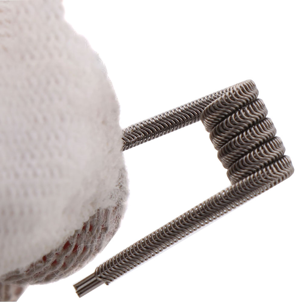 NEW XFKM 100PCS/box NI80/A1/SS - огляд і ціна Clapton Wire Pre Built