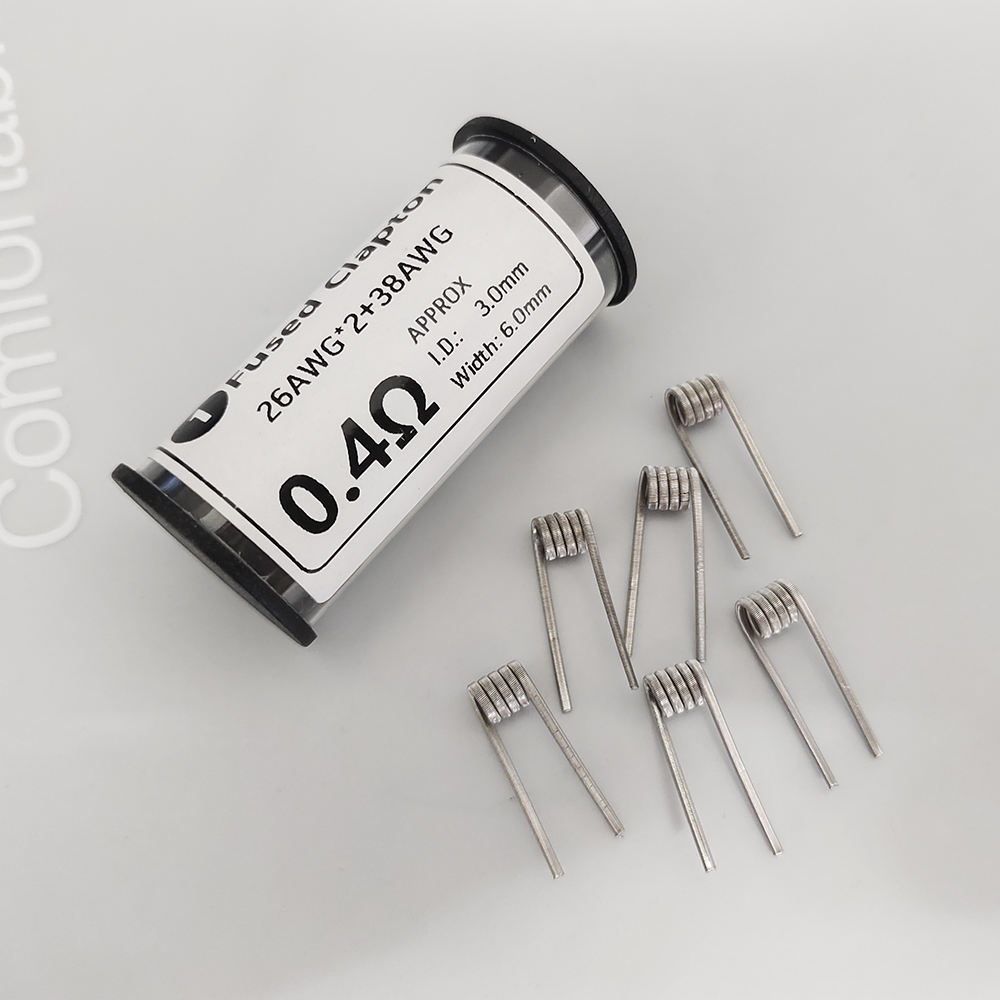 6pcs Ni80 26x2+38AWG ID3.0 0.4 - огляд і ціна Coil Building Kit