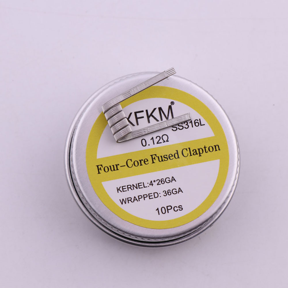 10pcs/box 3mm Spiral ID PreBui - огляд і ціна Clapton Wire Pre Built