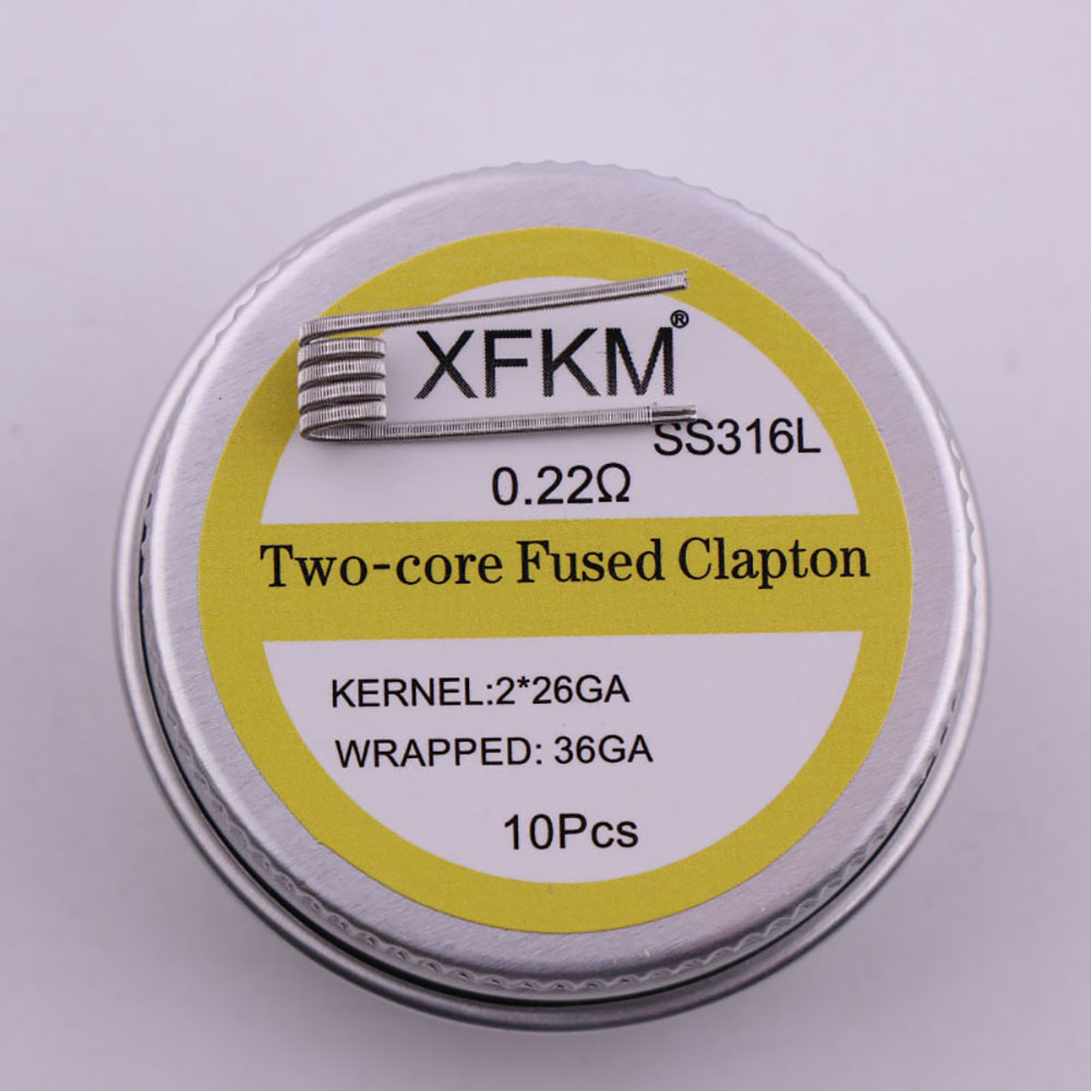 10pcs/box 3mm Spiral ID PreBui - огляд і ціна Clapton Wire Pre Built