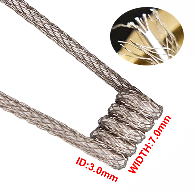 NI80 RAGING FIRE coil for Nich - огляд і ціна Clapton Wire Pre Built