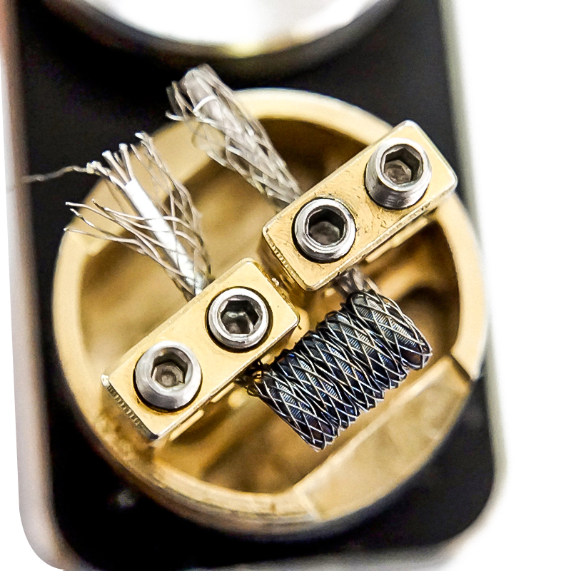 NI80 RAGING FIRE coil for Nich - огляд і ціна Clapton Wire Pre Built