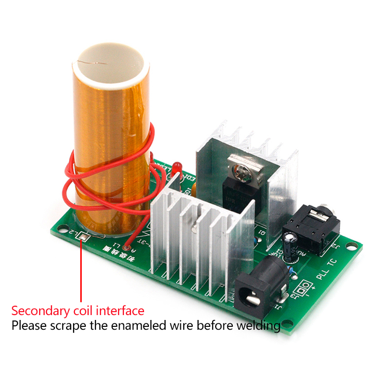 Mini Tesla Coil DIY Electronic - огляд і ціна Coil Building Kit